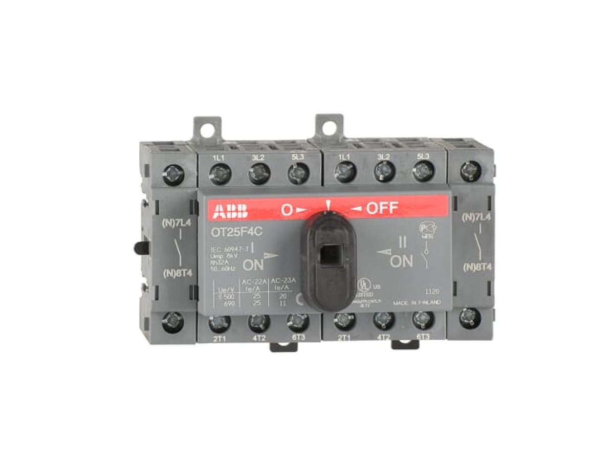 OT25F4C CHANGE-OVER SWITCH