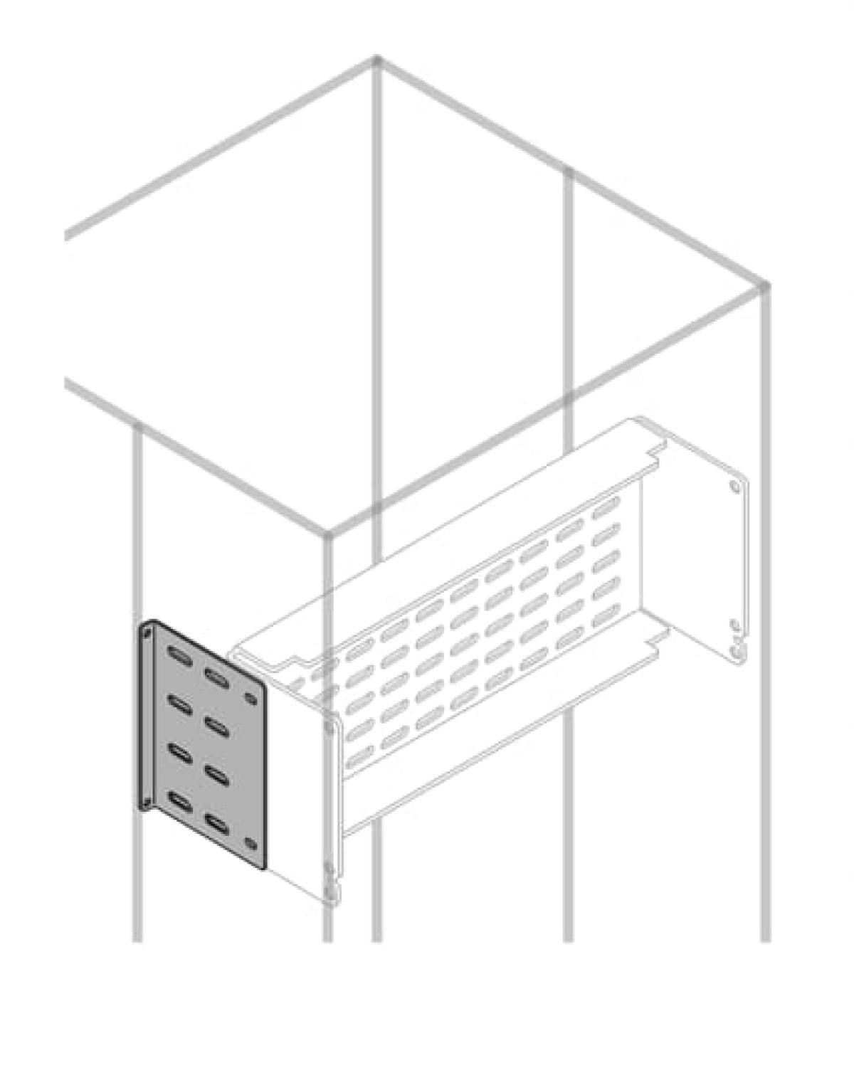 LATERAL BLIND CELL SEGREGATION H300MM