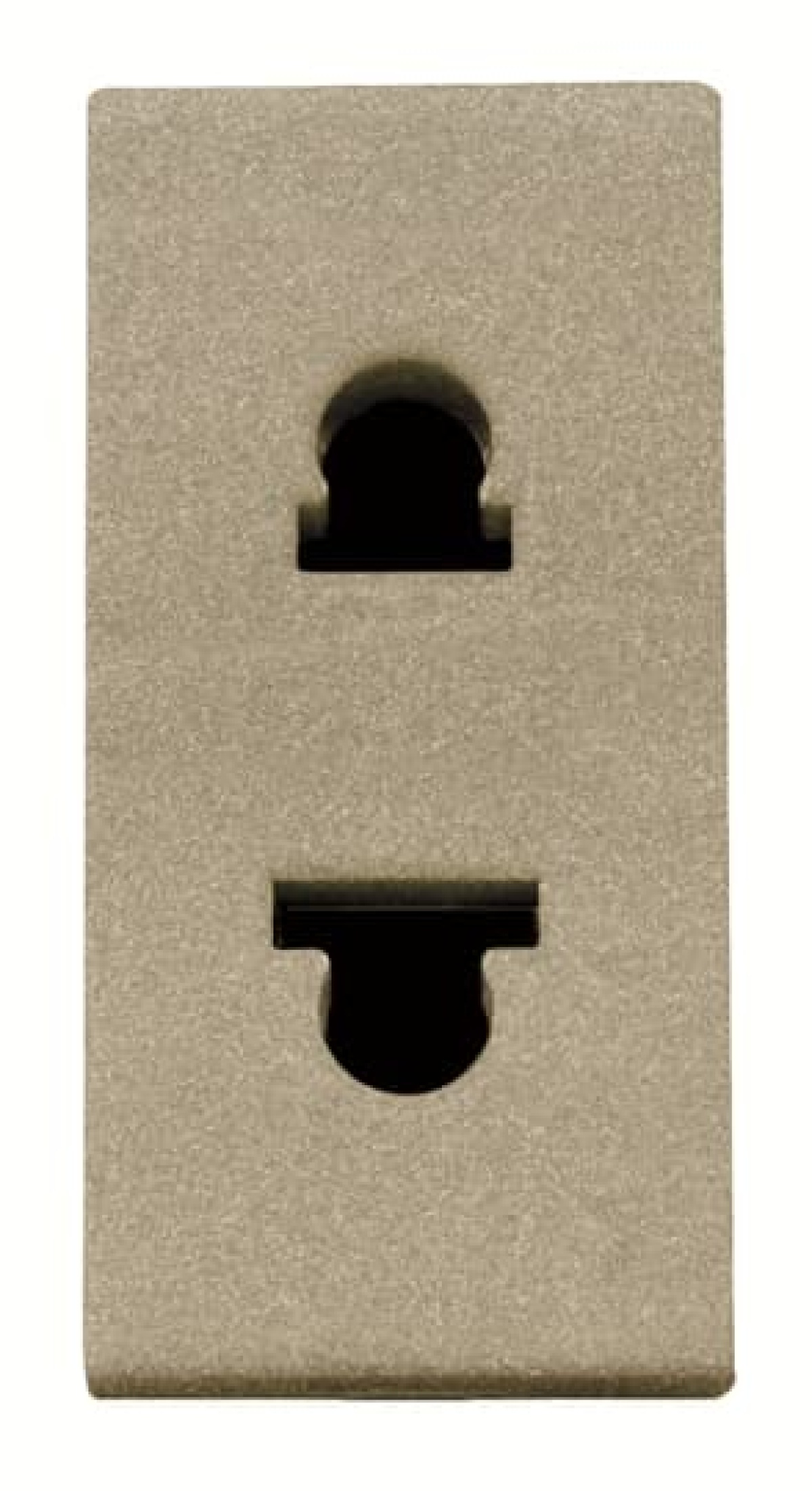 Socket outlet EUUS 2P Champagne  - Zenit