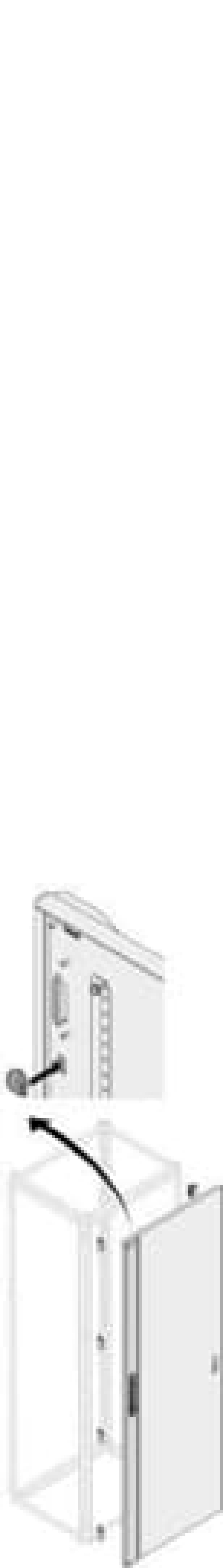 IP40 BLIND DOOR H2000MM W400MM