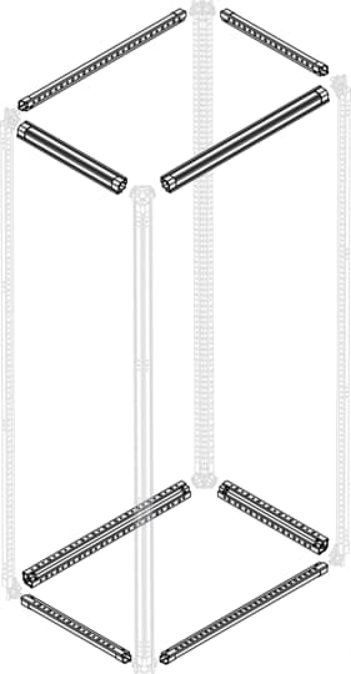 4 GALVANIZ. SHEET CROSSPIECES W750MM