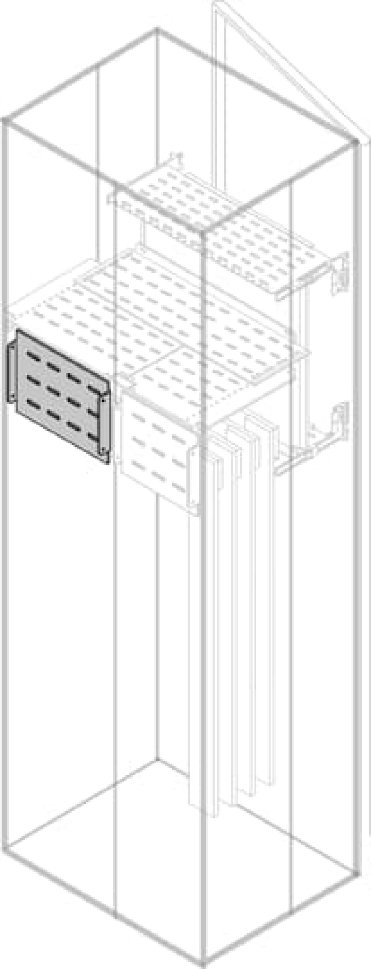 SEGR.VERT.REAR H250MM W600MM INT.UP.