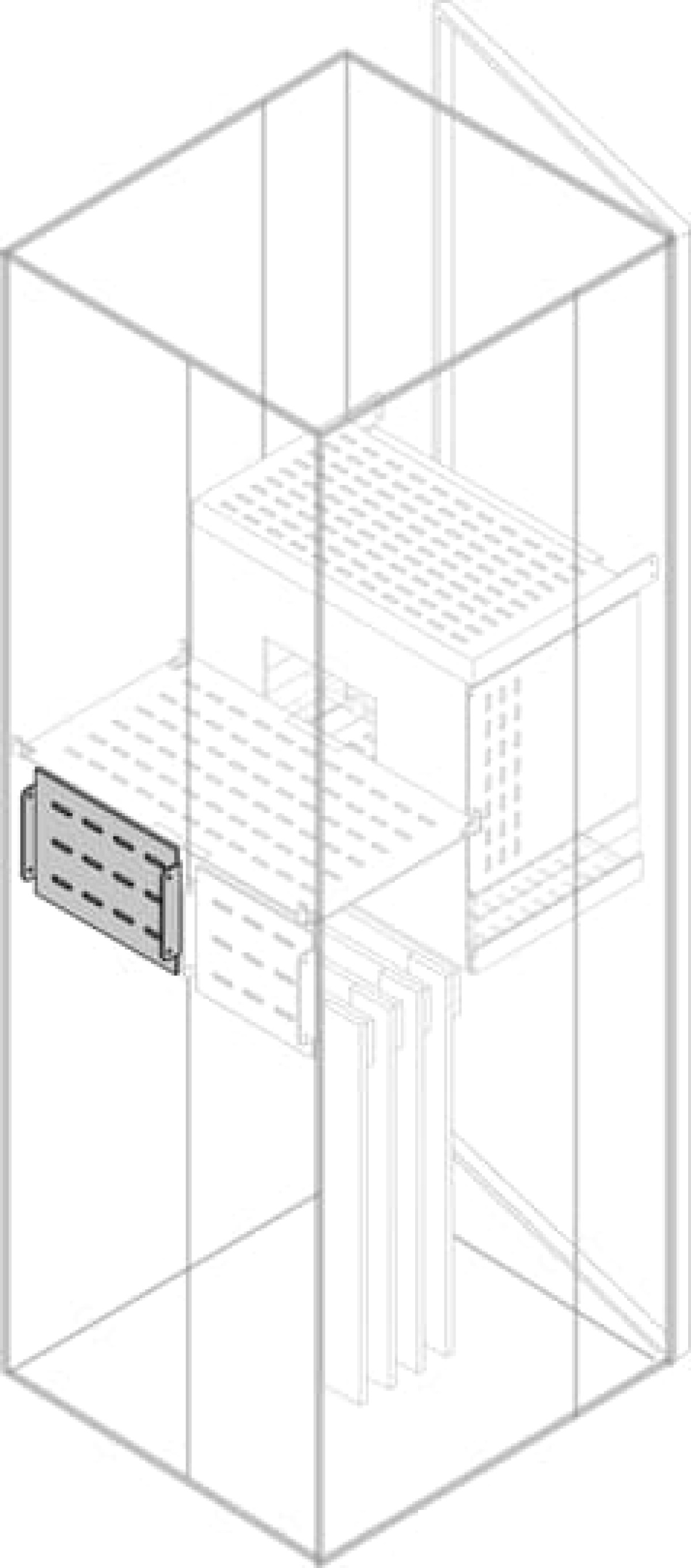 SEGR.VERT.REAR H300MM W600MM INT.UP.