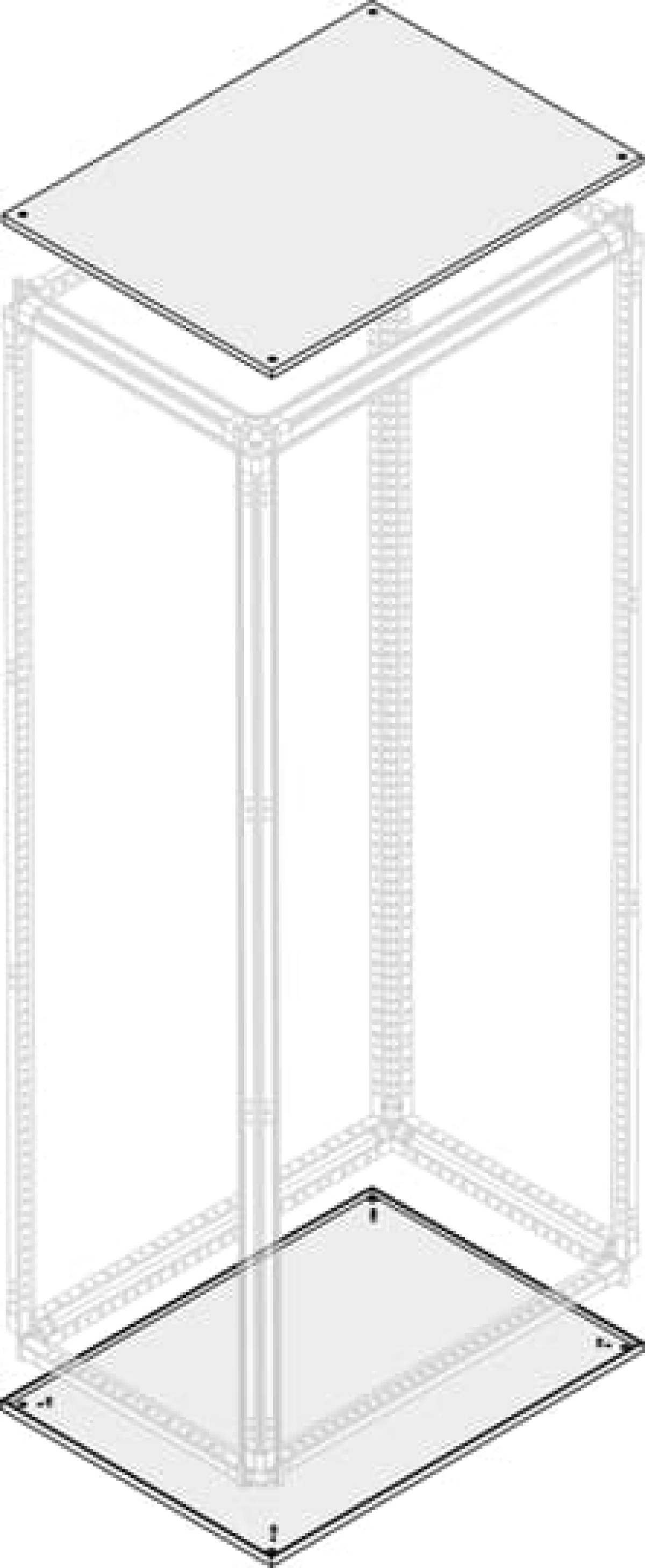 IP40 BLIND TOPBOTTOM W250MM D300MM