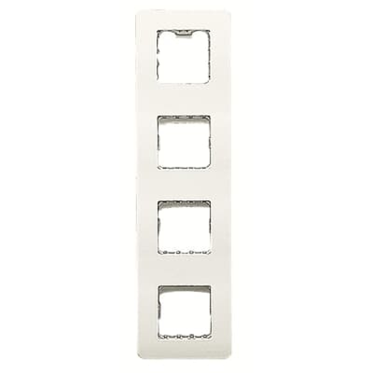 Frame 4-gang White - Stylo