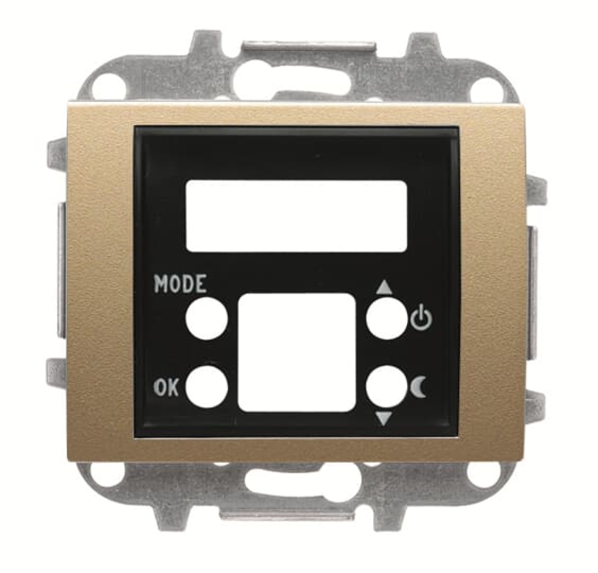 Cover plate thermostat digital for Thermostat Central cover plate Beige - Olas
