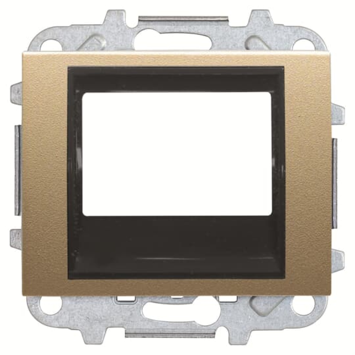 Cover radioampl 2M Radio receiver Central cover plate Beige - Olas