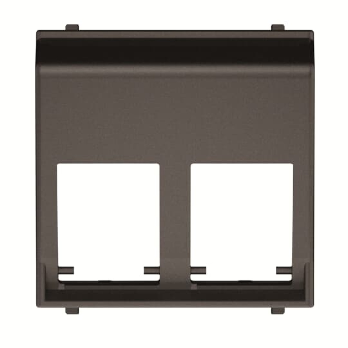Cover For data connection housing 2 gang Anthracite - Zenit
