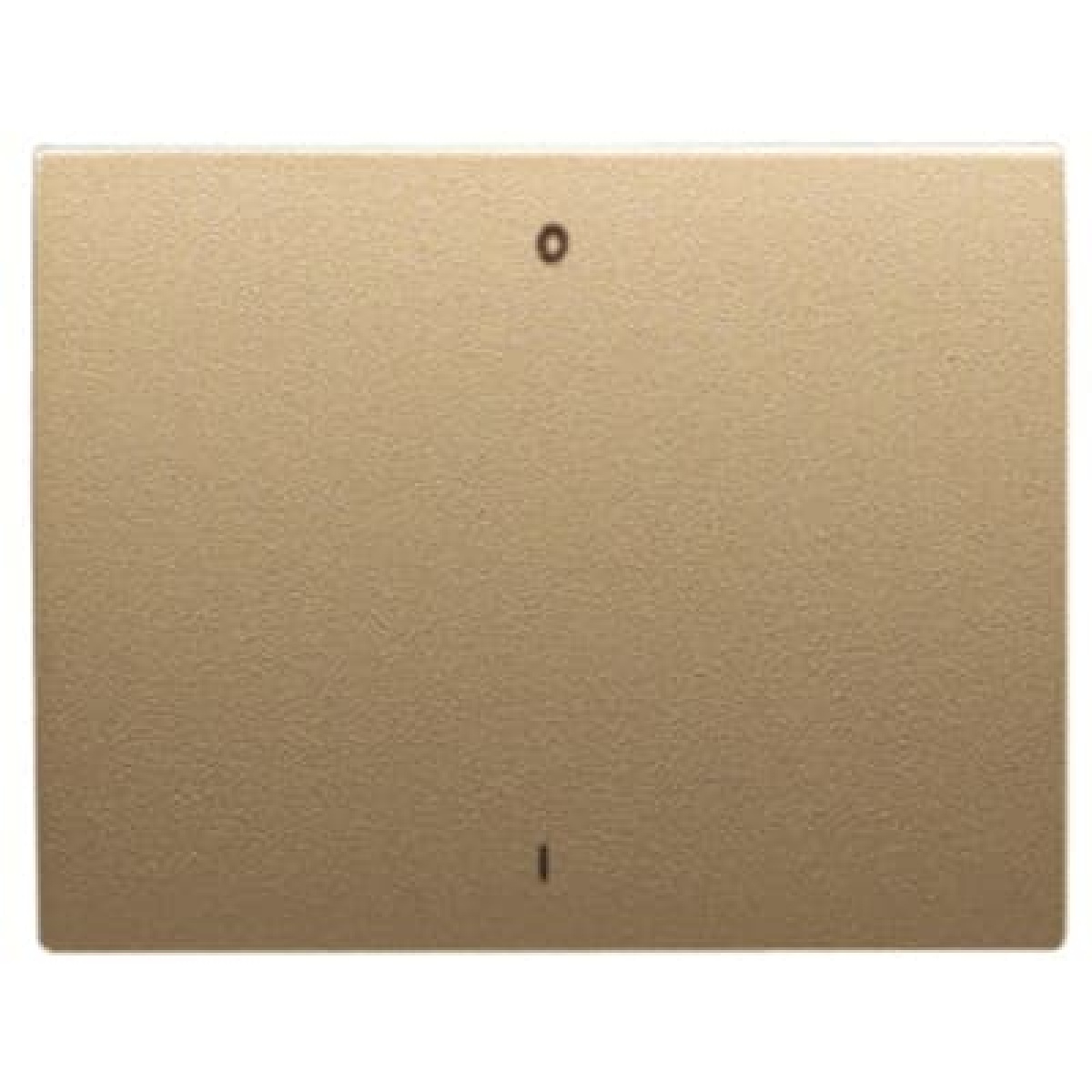 Cover switch 0I Characters 0 and 1 for Switchpush button, Single rocker Beige - Olas