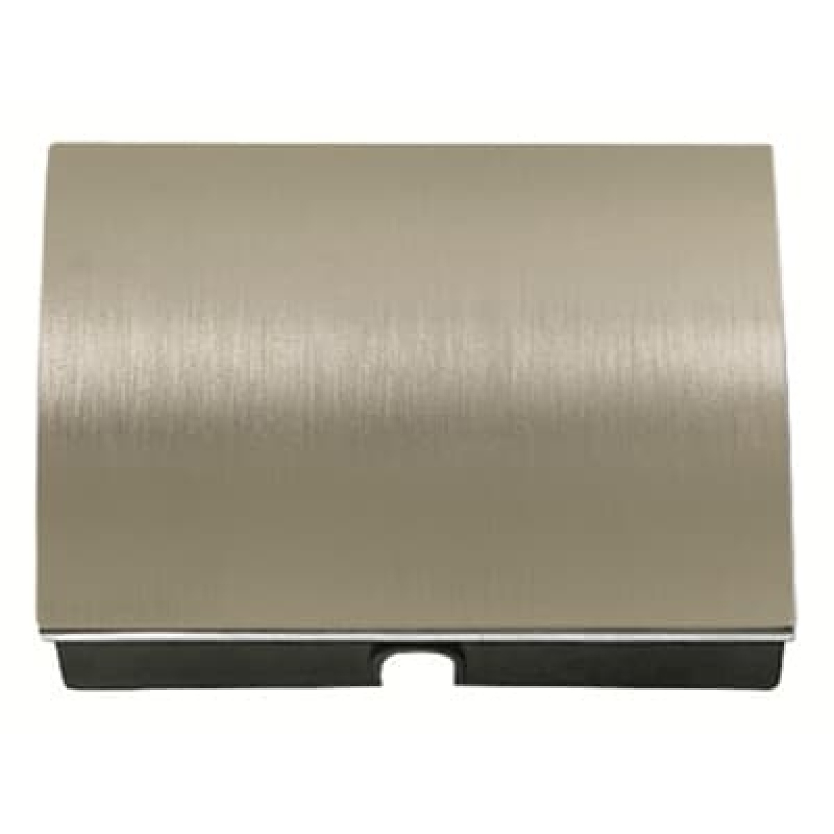 Cover flex outletpullcord switch Cable outlet with Without imprint Aluminium - Olas