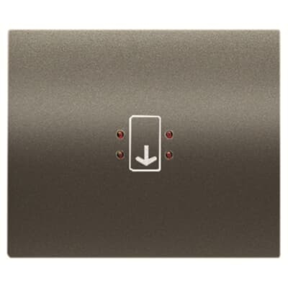 Cover card switch for Switchpush button Hotel card Aluminium - Olas