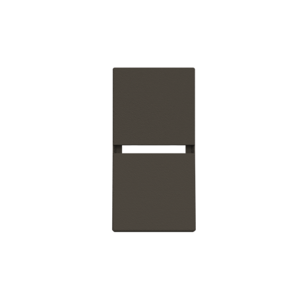 Rocker Without imprint for Switchpush button, One-part rocker Anthracite - Zenit