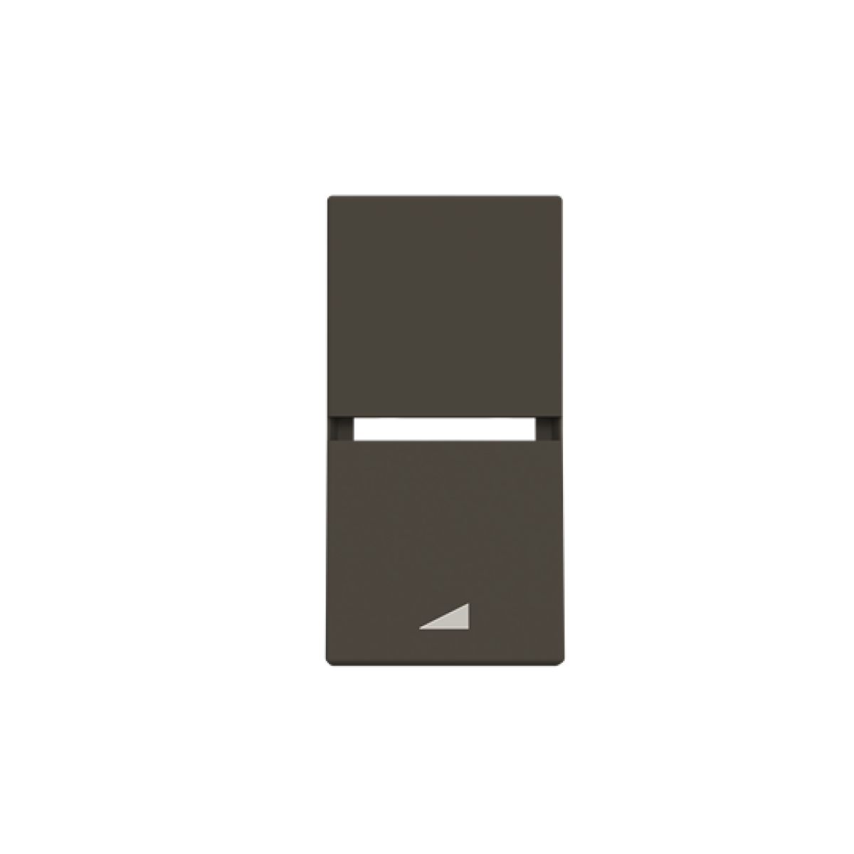 Rocker Dimmer symbol for Dimmer, One-part rocker Anthracite - Zenit