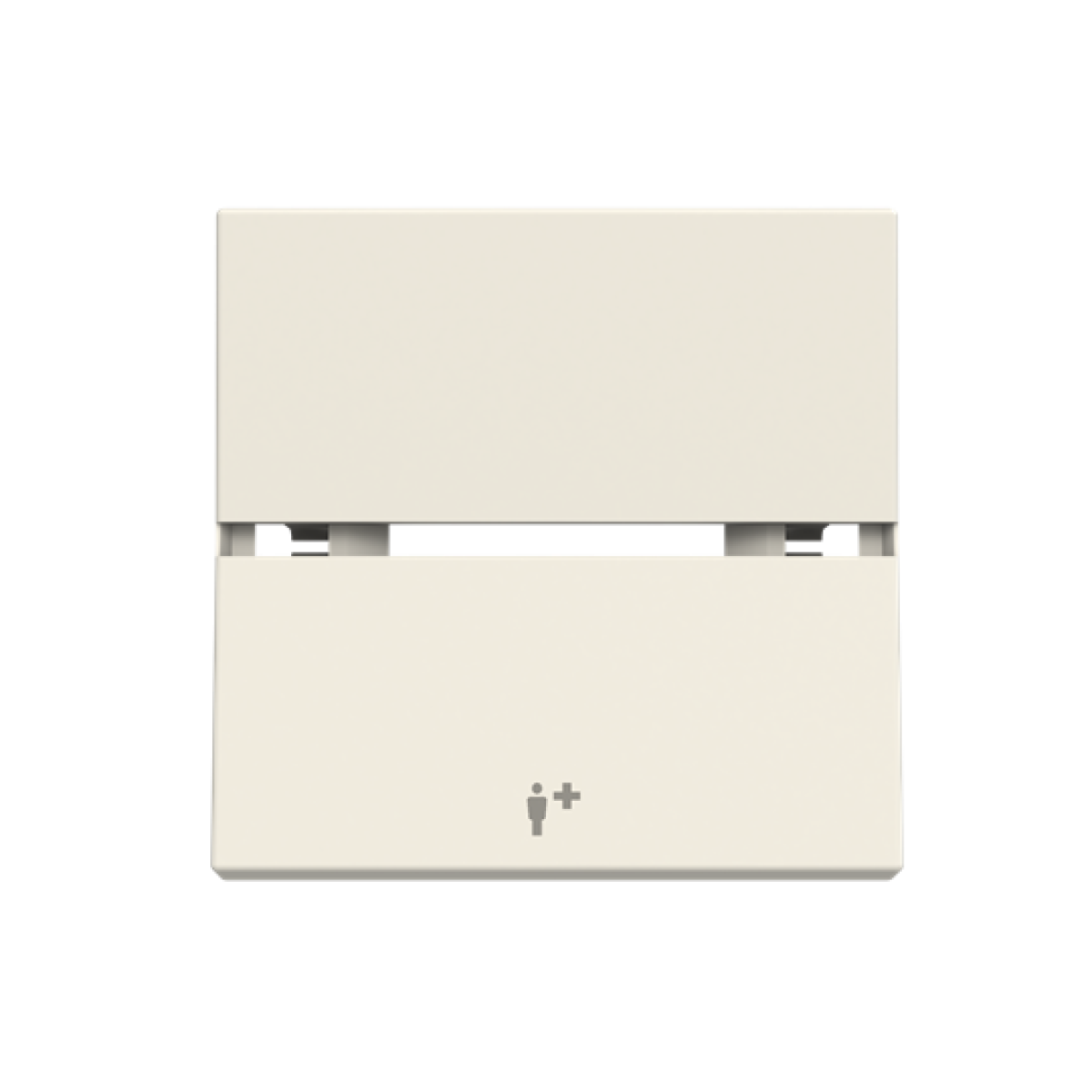 Rocker Nurse symbol for Switchpush button, Two-part rocker White - Zenit