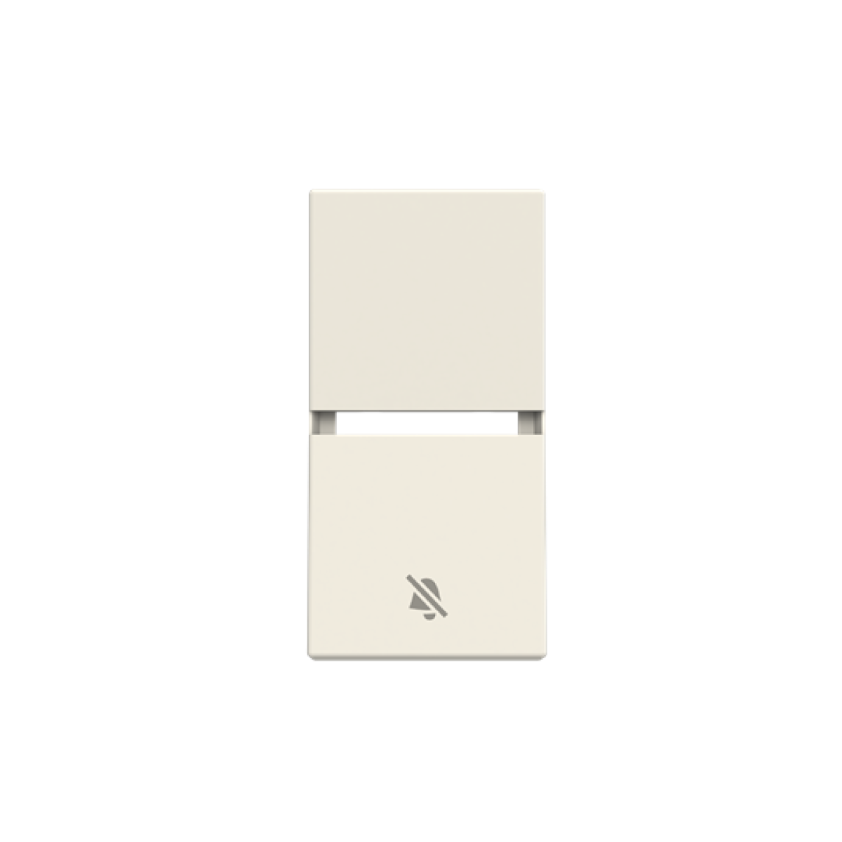 Rocker DND symbol for Switchpush button, One-part rocker White - Zenit