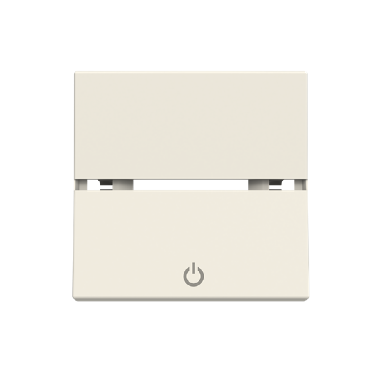 Rocker Off symbol for Switchpush button, Two-part rocker White - Zenit