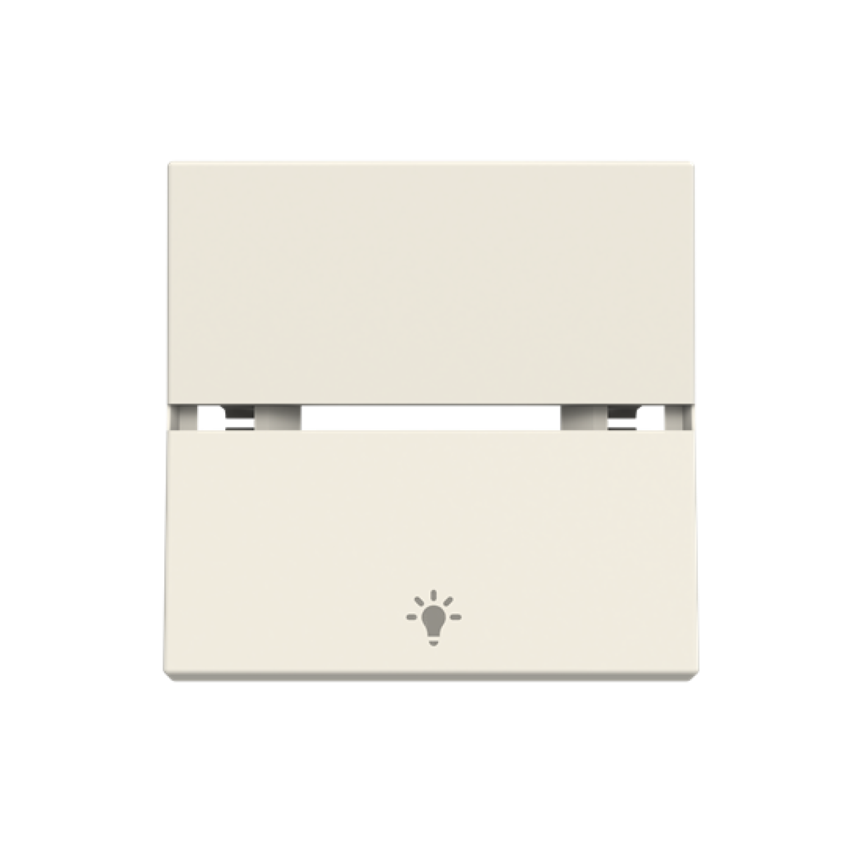 Rocker Symbol "light" for Switchpush button, Two-part rocker White - Zenit