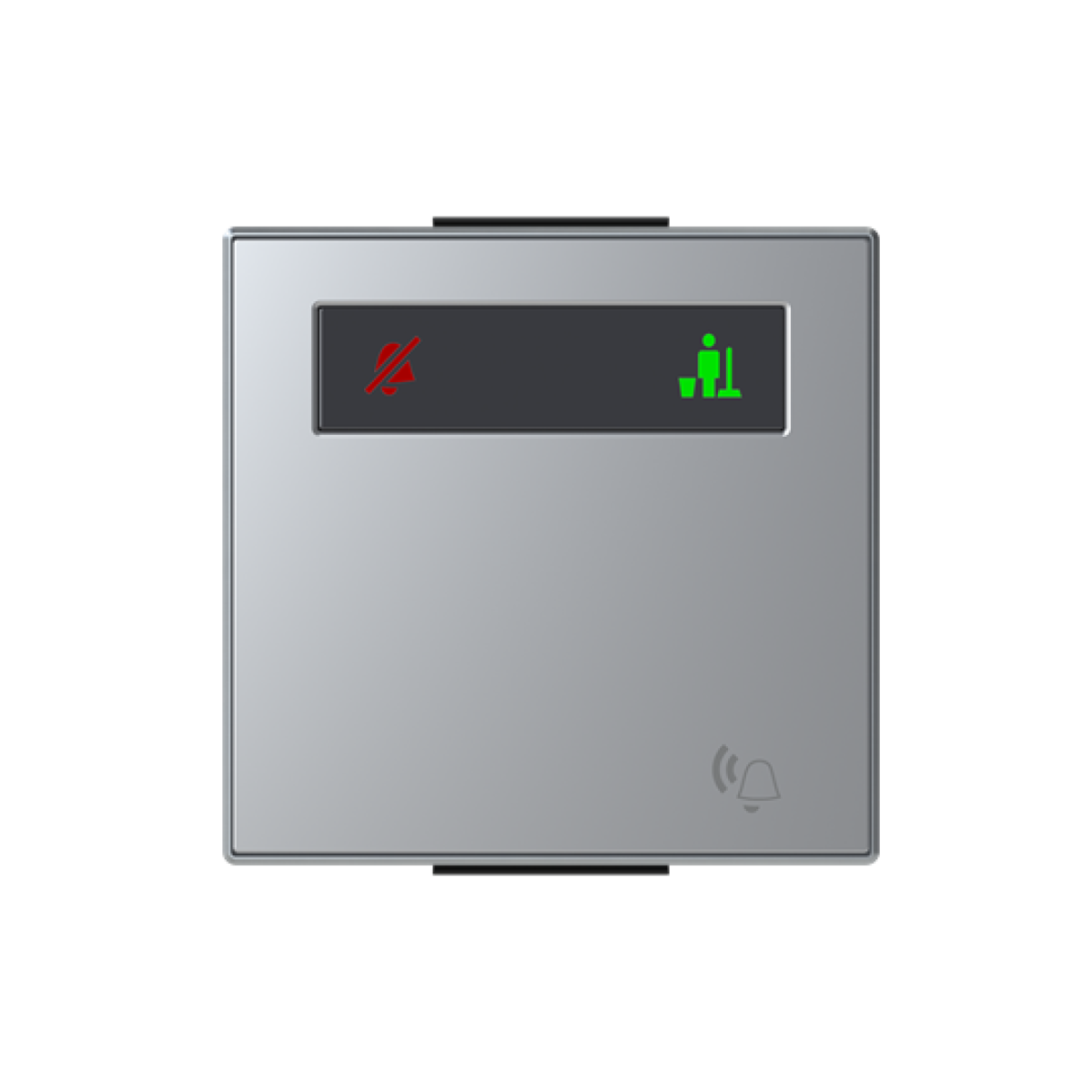 Rocker Rockerbutton, Switch 2-pole Silver - Sky Niessen