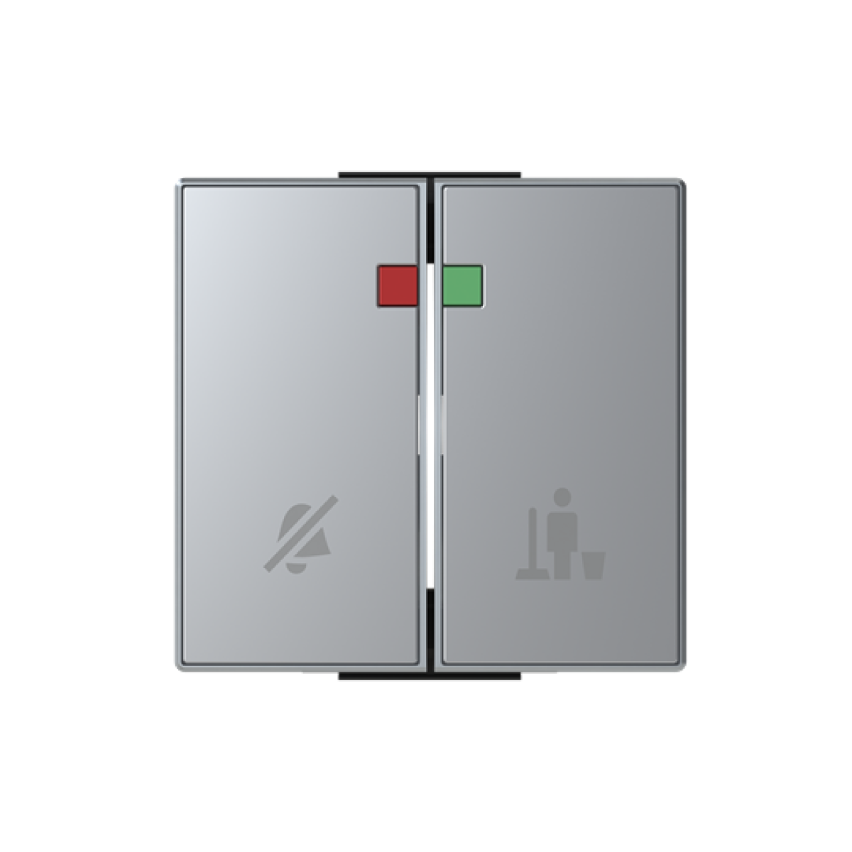 Rocker DNDMUR for Switchpush button, Two-part rocker Silver - Sky Niessen