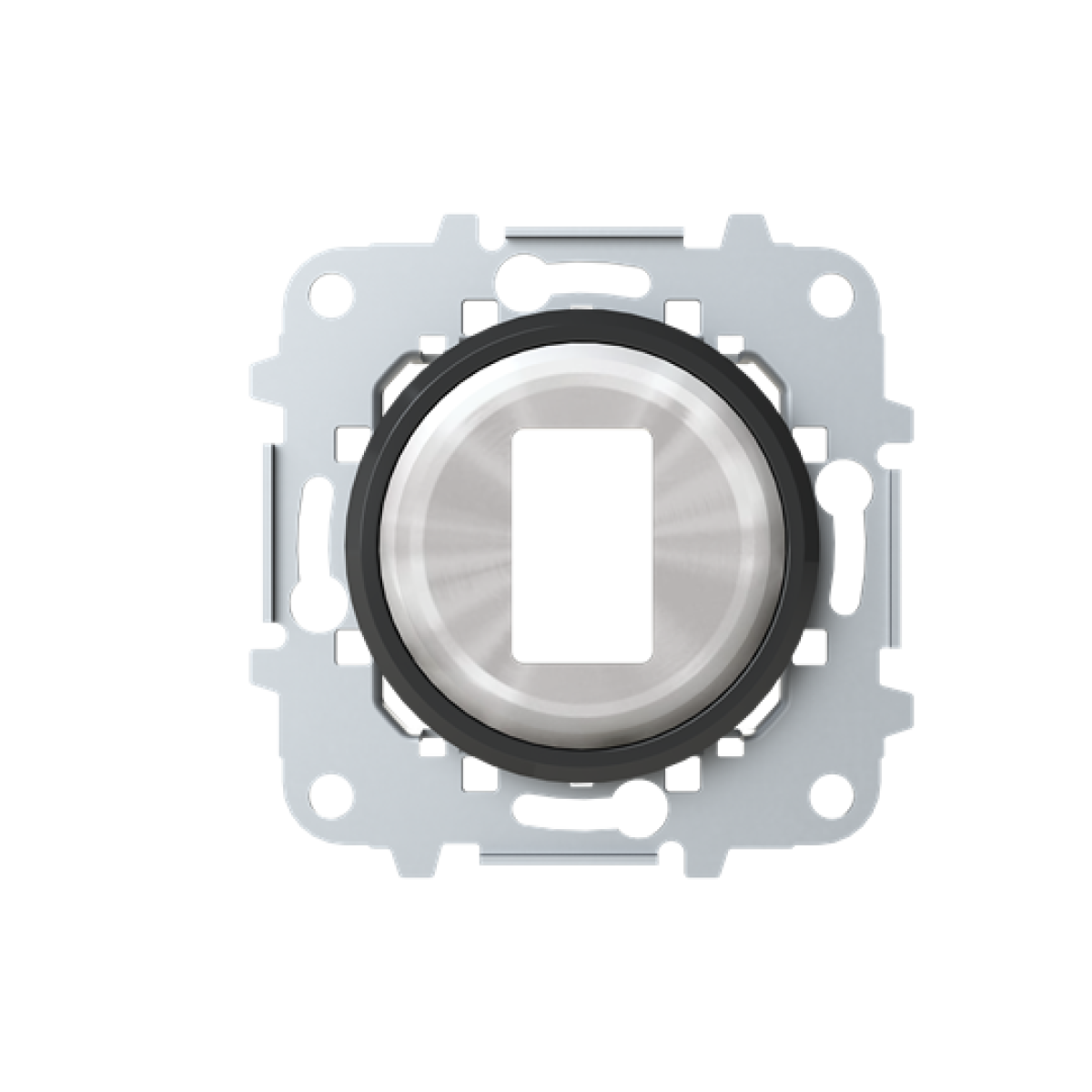 Cover plate VDI 1 gang Black - Skymoon