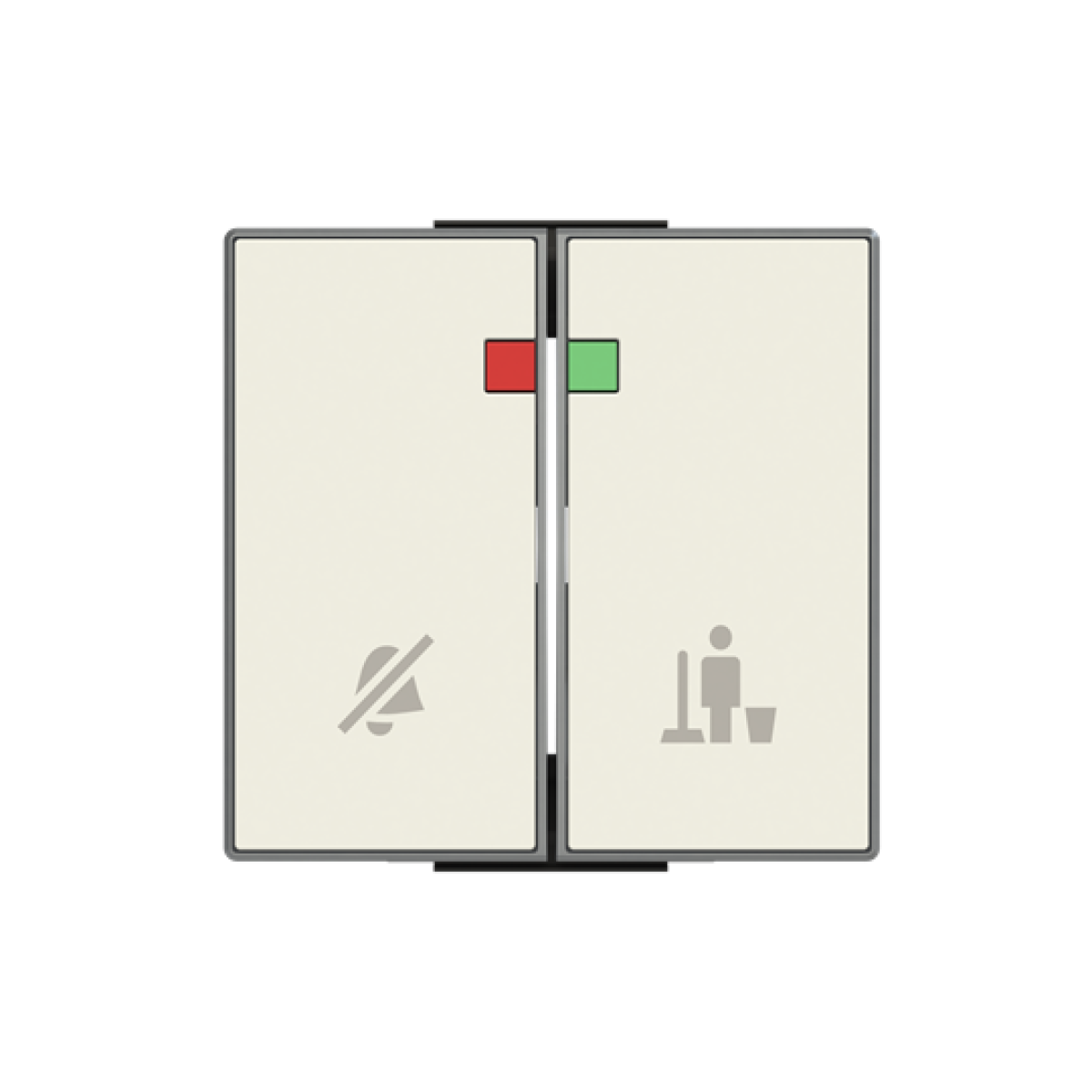 Rocker DNDMUR for Switchpush button, Two-part rocker White - Sky Niessen