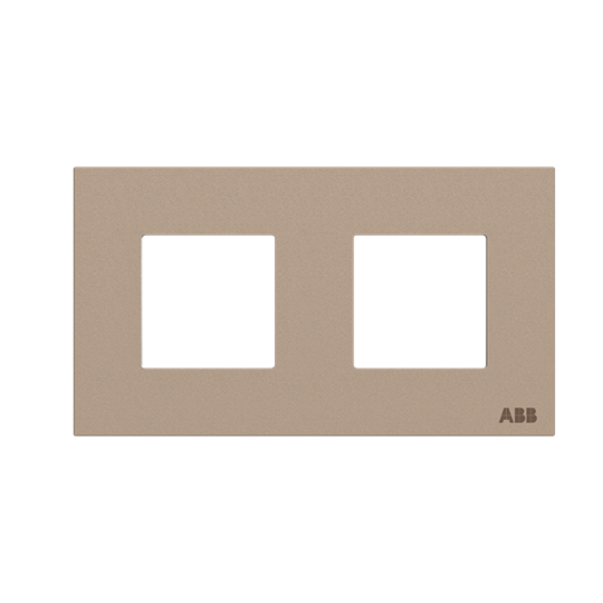 Frame 2-gang 2gang Champagne Glass - Zenit