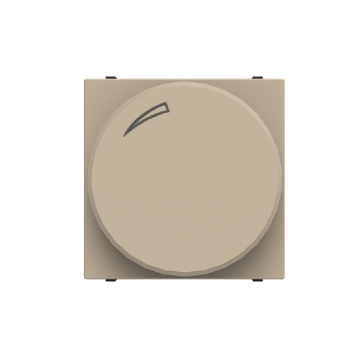 Rotarypush dimmer Champagne - Zenit