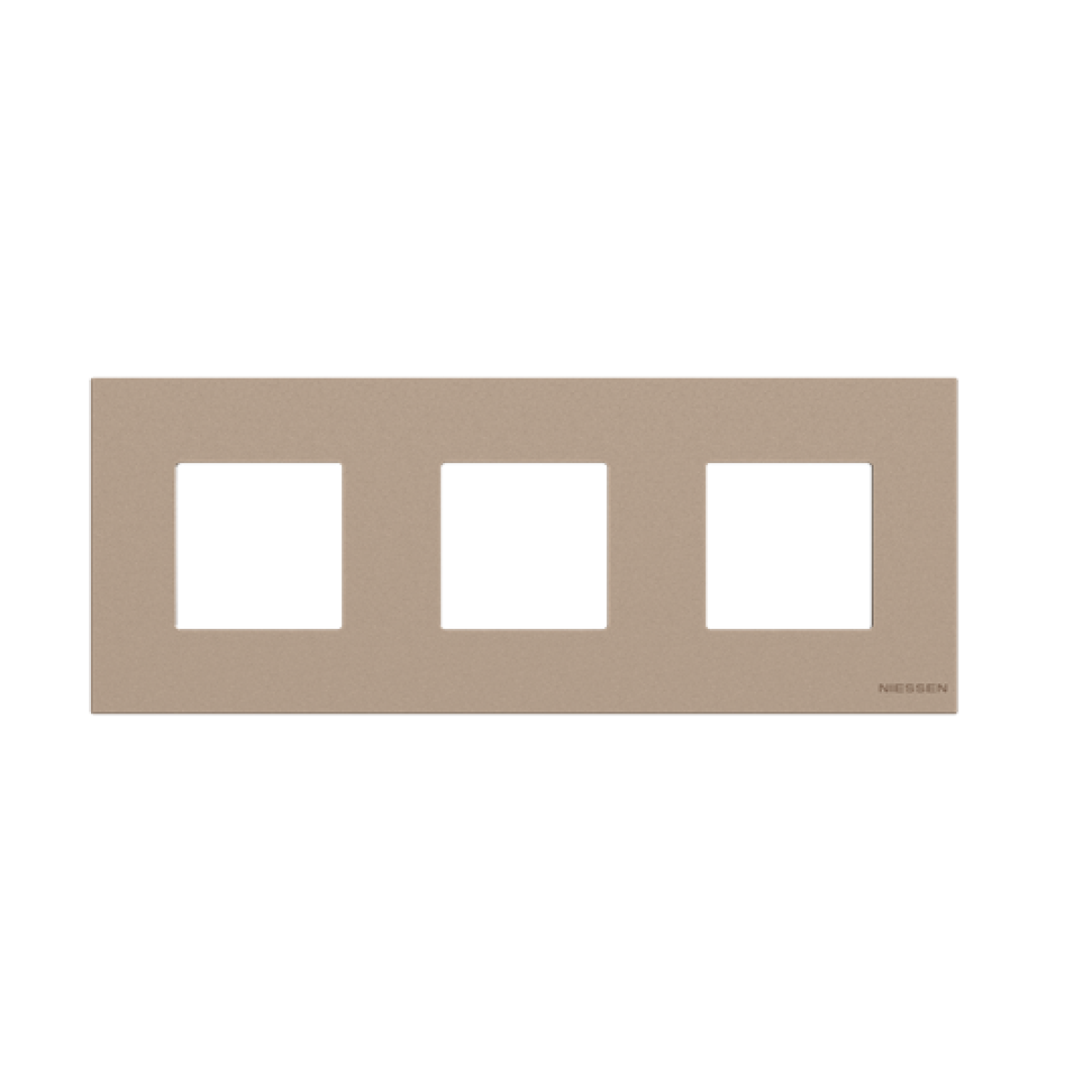 Frame 3-gang 3gang Champagne Glass - Zenit