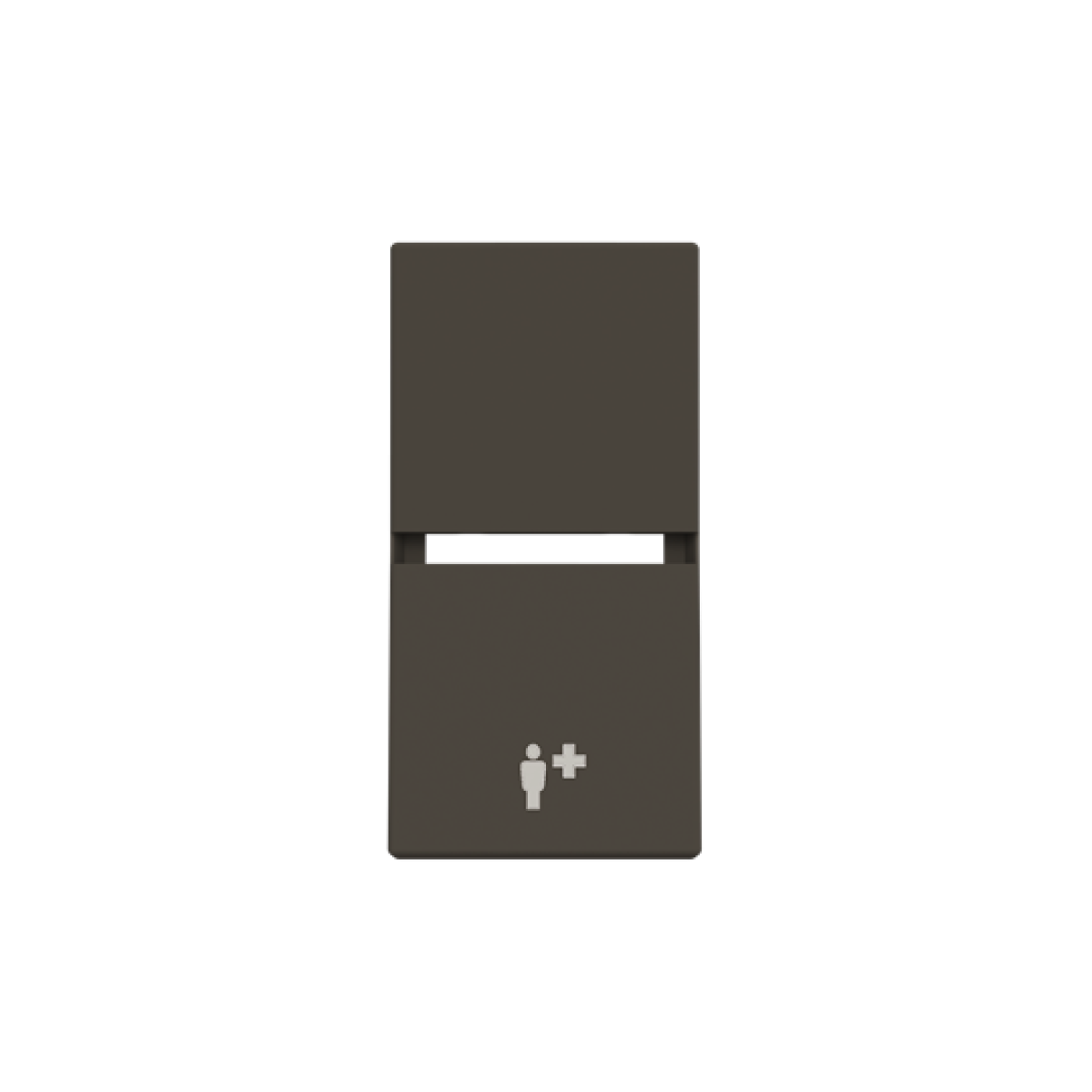 Rocker Nurse symbol for Switchpush button, One-part rocker Anthracite - Zenit