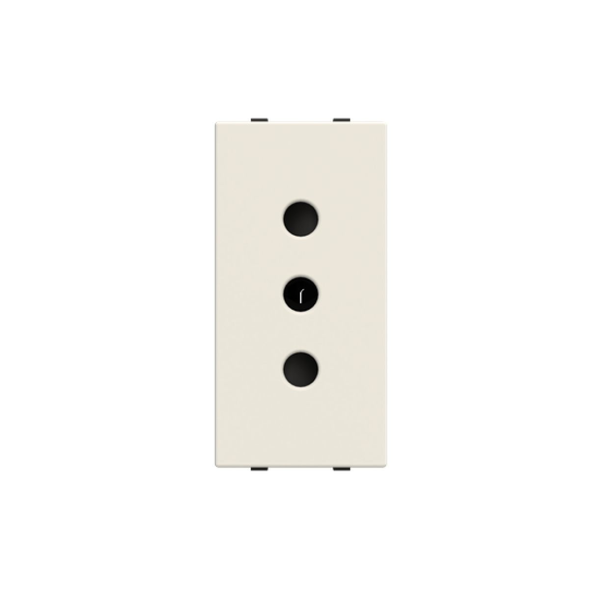 Socket outlet insertcover Without imprint White - Zenit