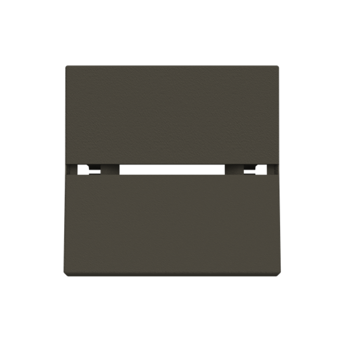 Rocker Without imprint for Switchpush button, Two-part rocker Anthracite - Zenit