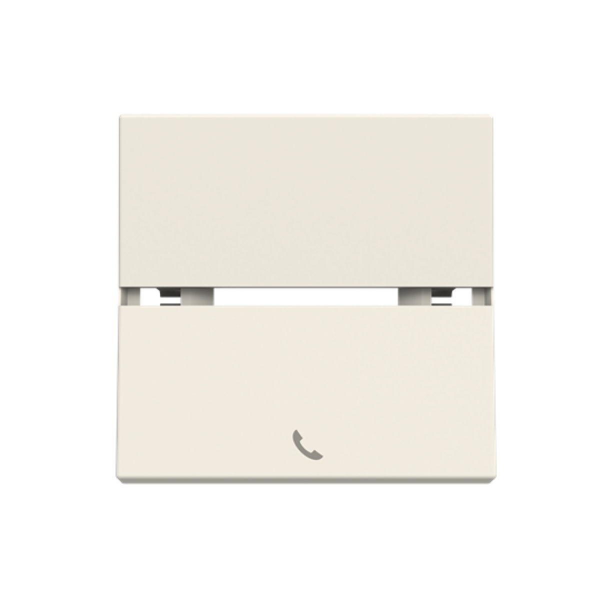 Rocker Telephone symbol for Switchpush button, Two-part rocker White - Zenit