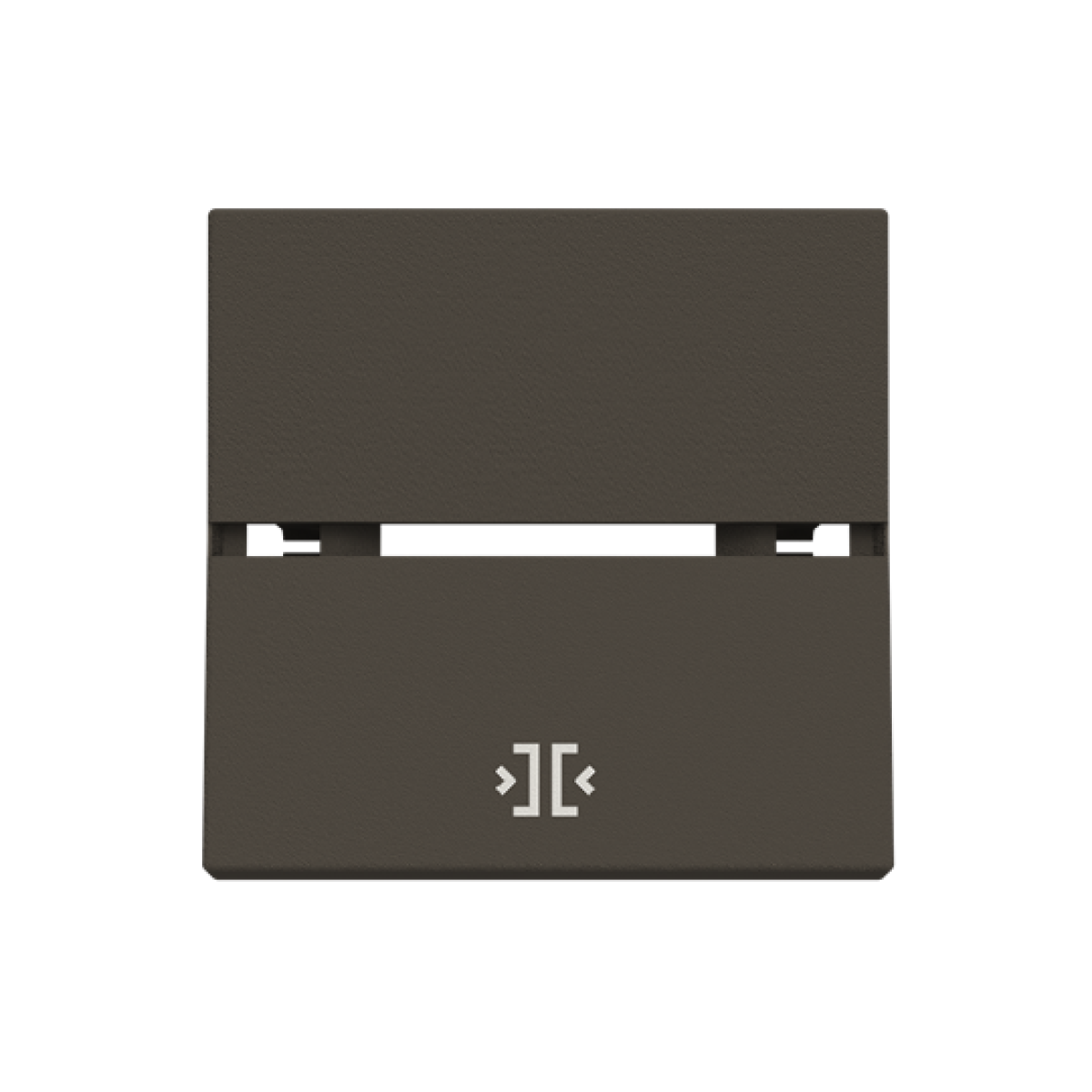 Rocker Close symbol for Switchpush button, Two-part rocker Anthracite - Zenit