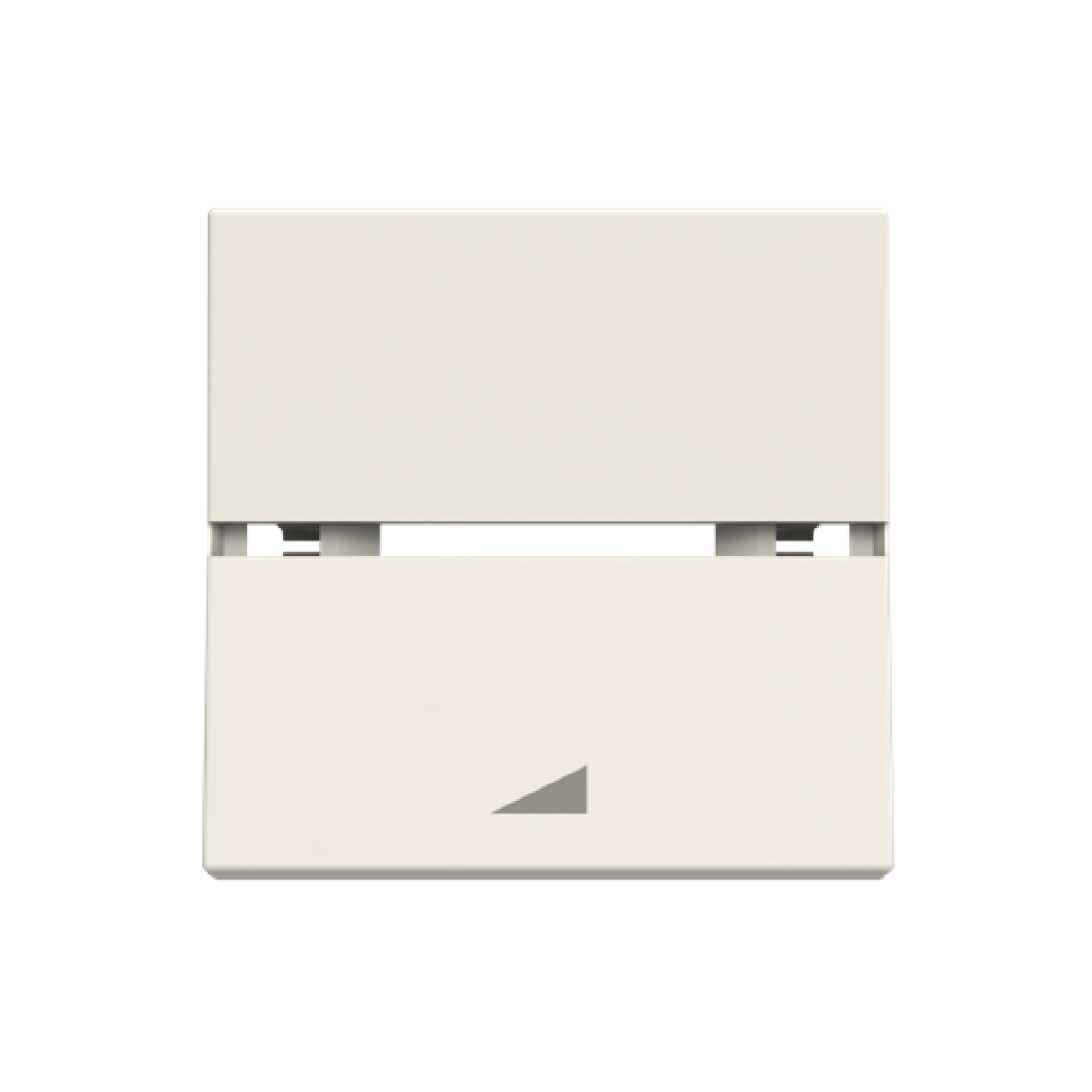 Rocker Dimmer symbol for Dimmer, Two-part rocker White - Zenit