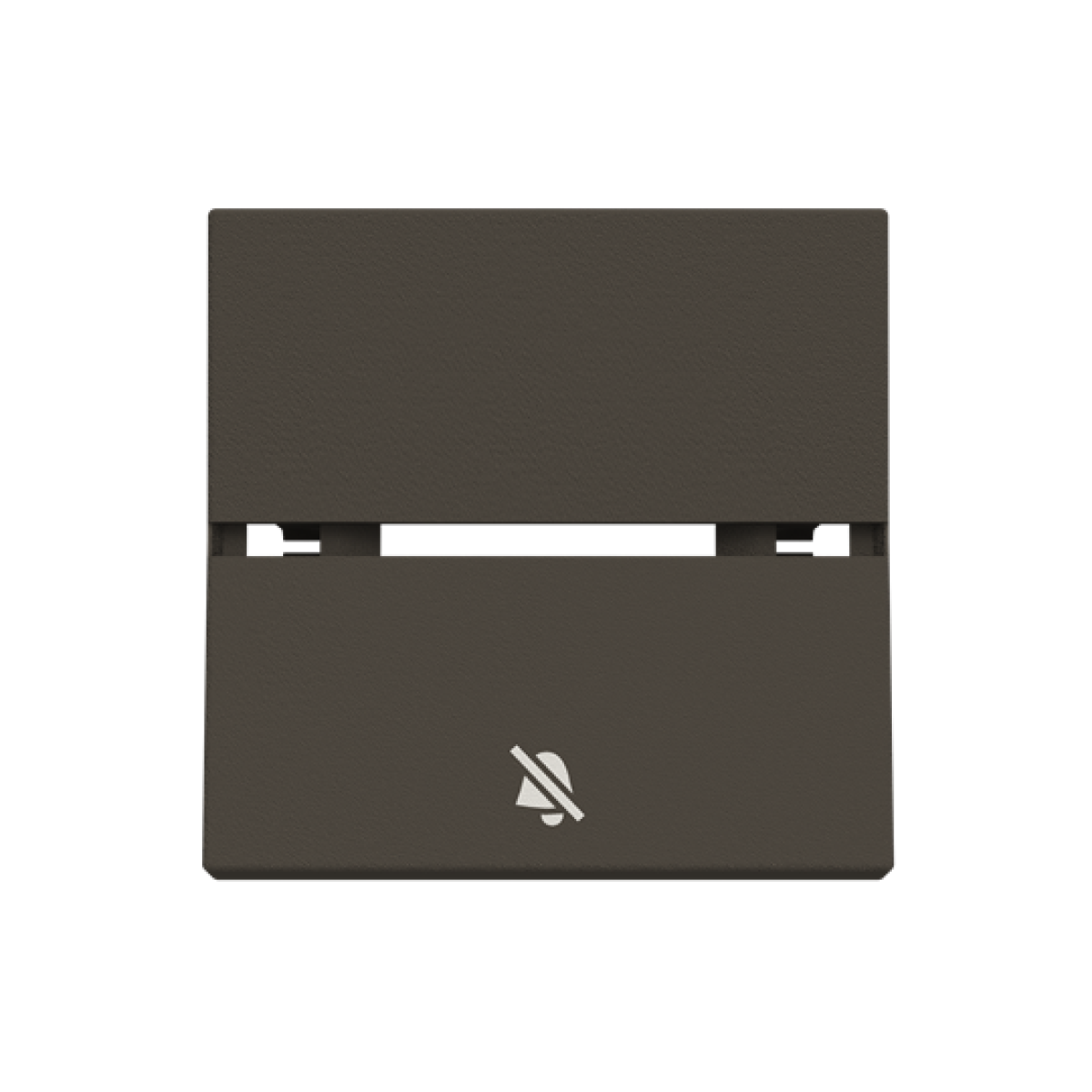 Rocker DND symbol for Switchpush button, Two-part rocker Anthracite - Zenit