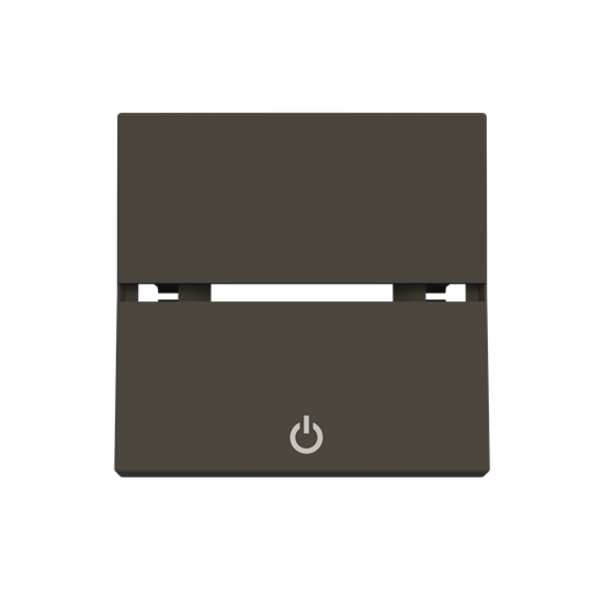 Rocker Off symbol for Switchpush button, Two-part rocker Anthracite - Zenit