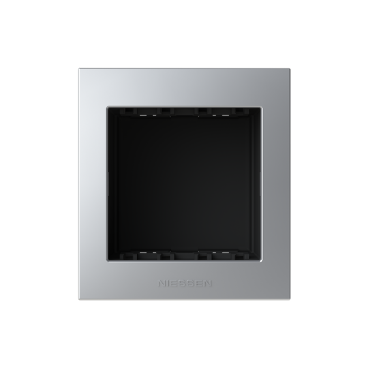 Frame for profiles 1-gang Silver - Zenit