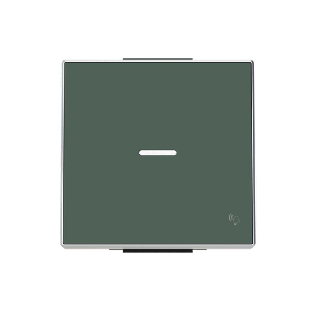 Rocker Symbol "bell" for Switchpush button, Single rocker Green - Sky Niessen