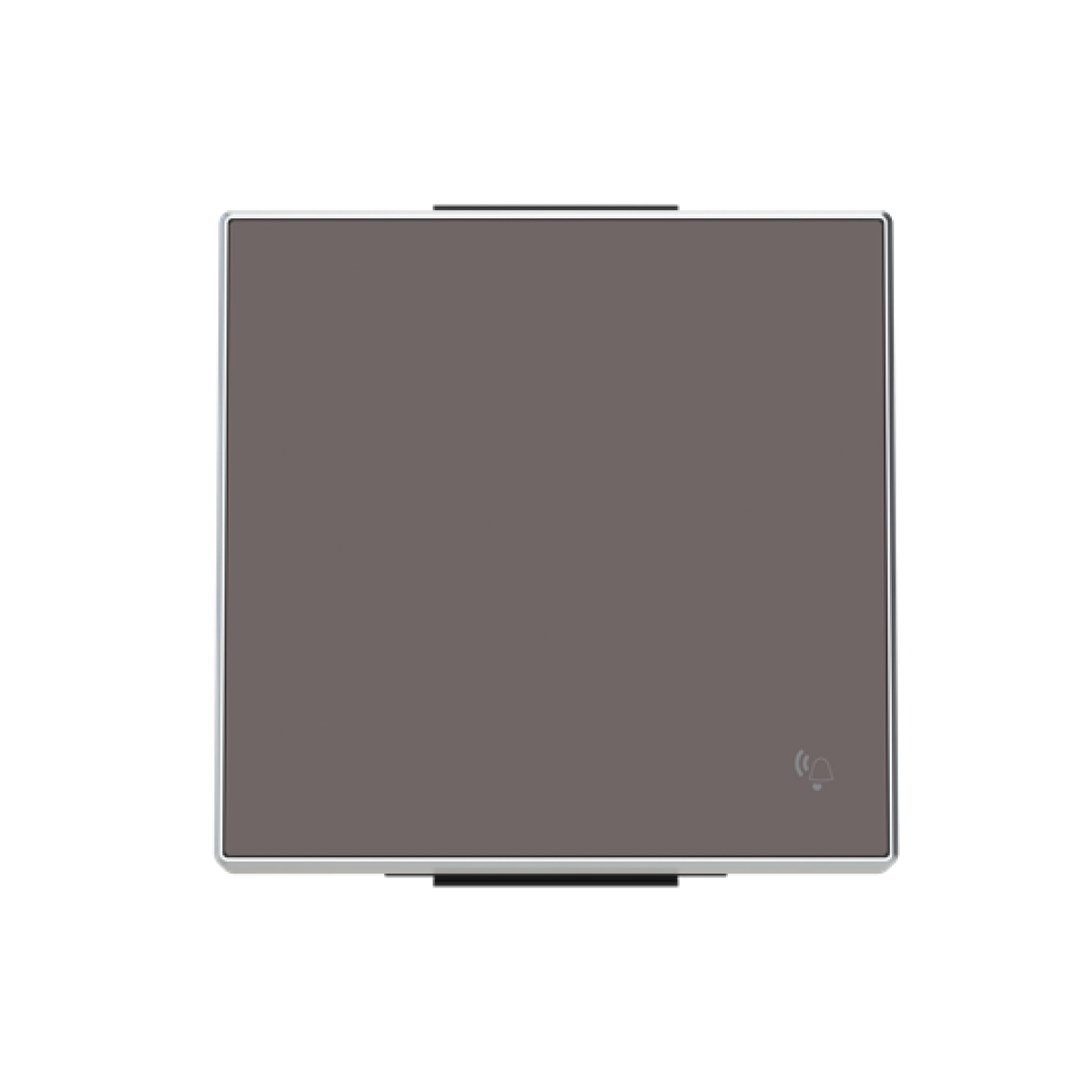 Rocker Symbol "bell" for Switchpush button, Single rocker Taupe - Sky Niessen