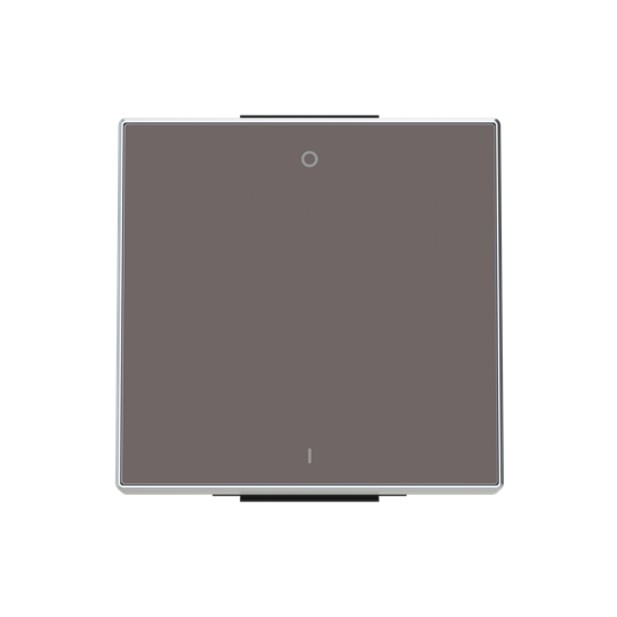 Rocker Characters 0 and 1 for Switchpush button, Single rocker Taupe - Sky Niessen