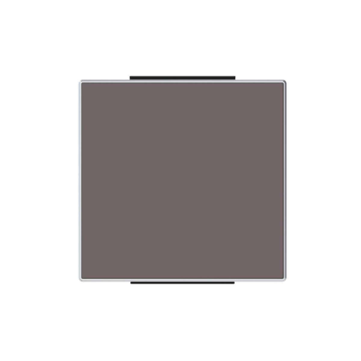 Rocker Without imprint for Switchpush button, Single rocker Taupe - Sky Niessen