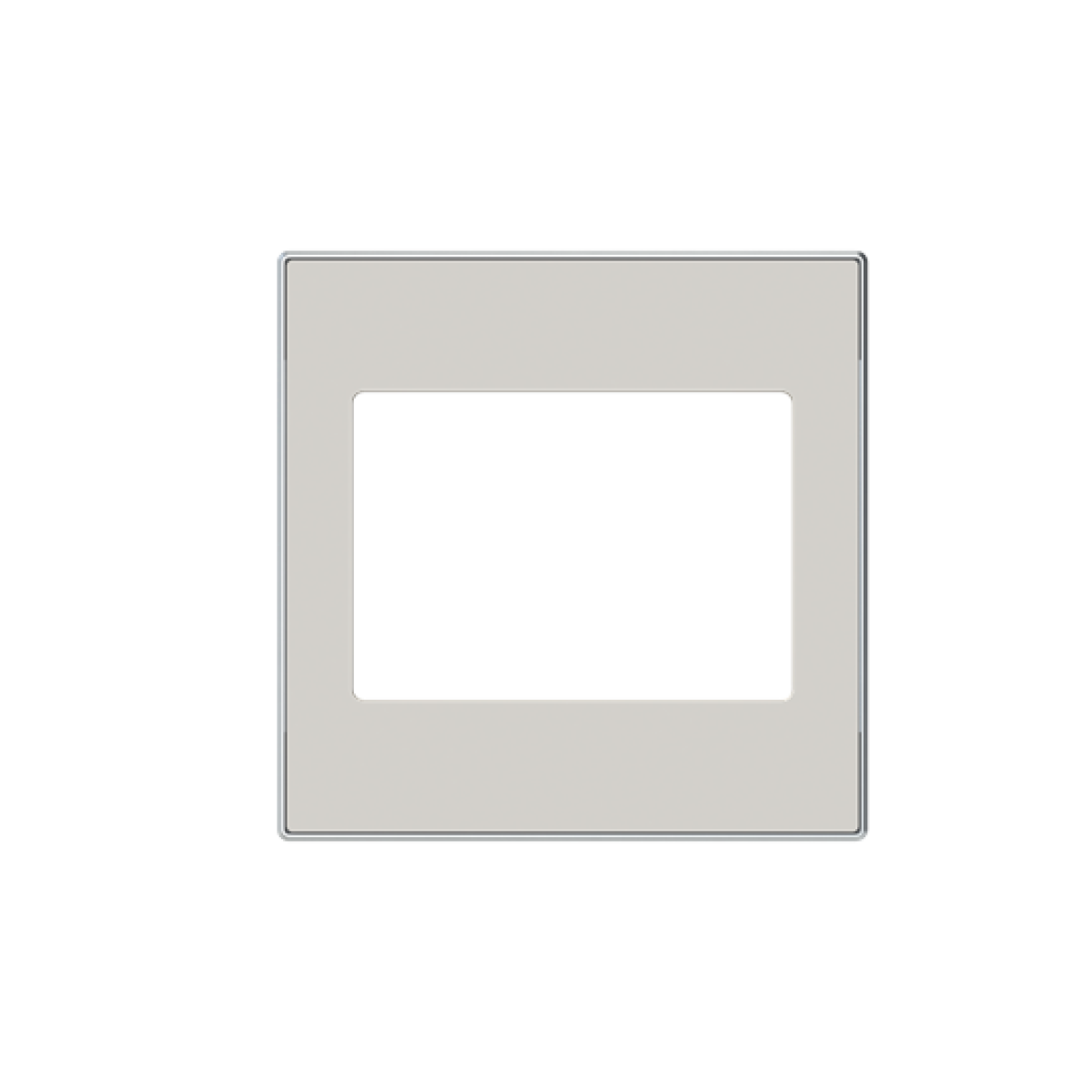 Cover plate Loudspeaker connection 1 gang Dune - Sky Niessen