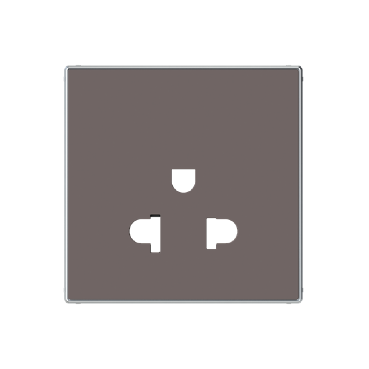 Cover socket outlet Without imprint Taupe - Sky Niessen