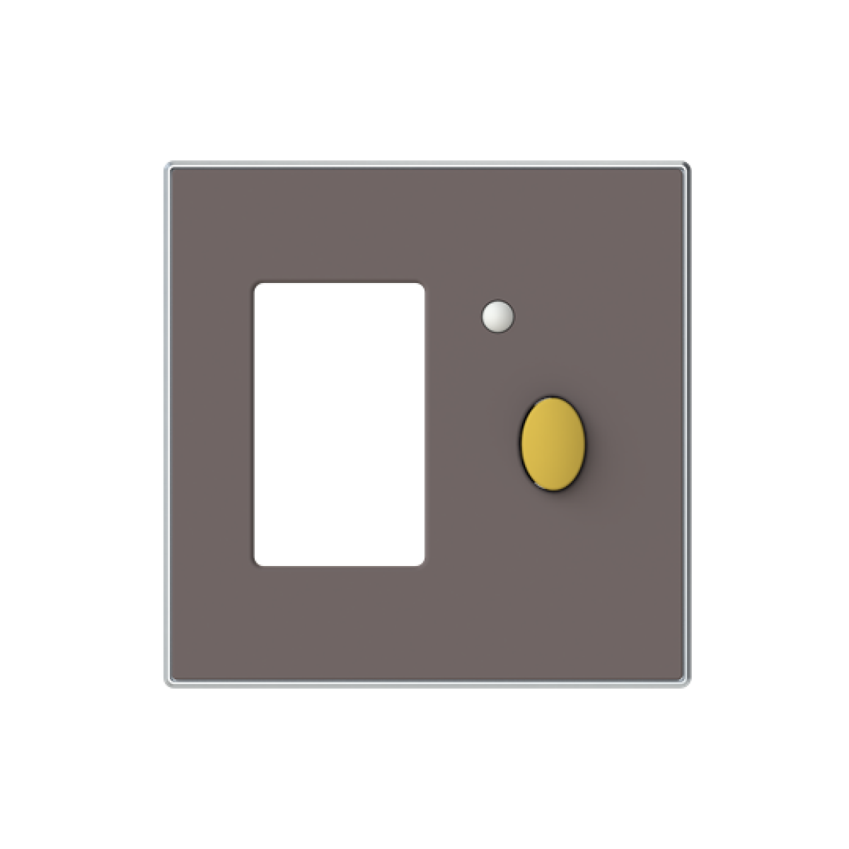 Cover plate Central cover plate Taupe - Sky Niessen