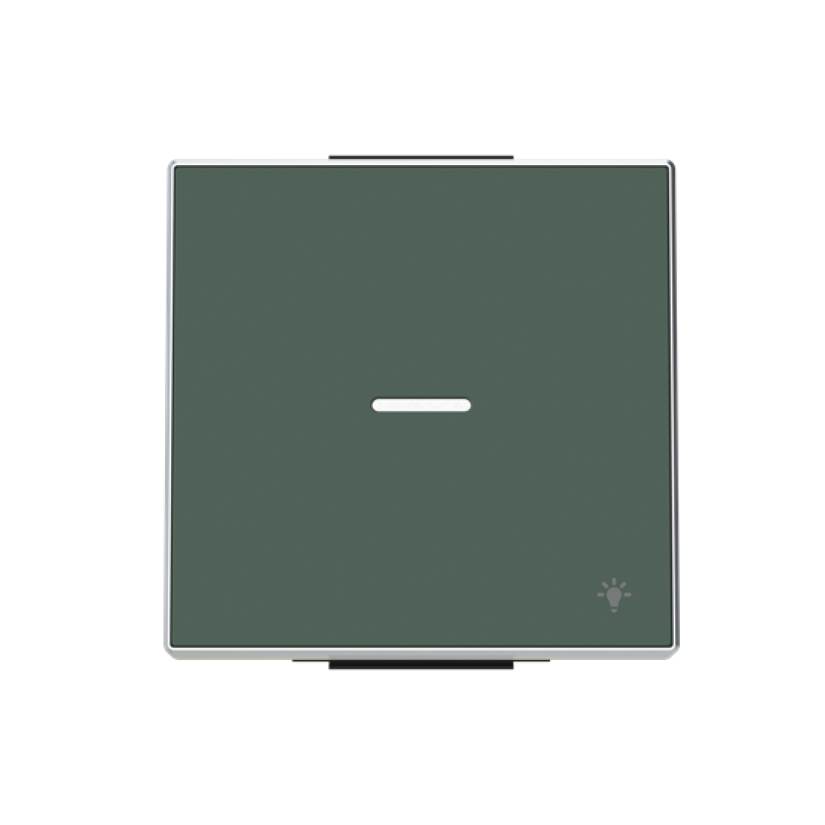 Rocker Symbol "light" for Switchpush button, Single rocker Green - Sky Niessen