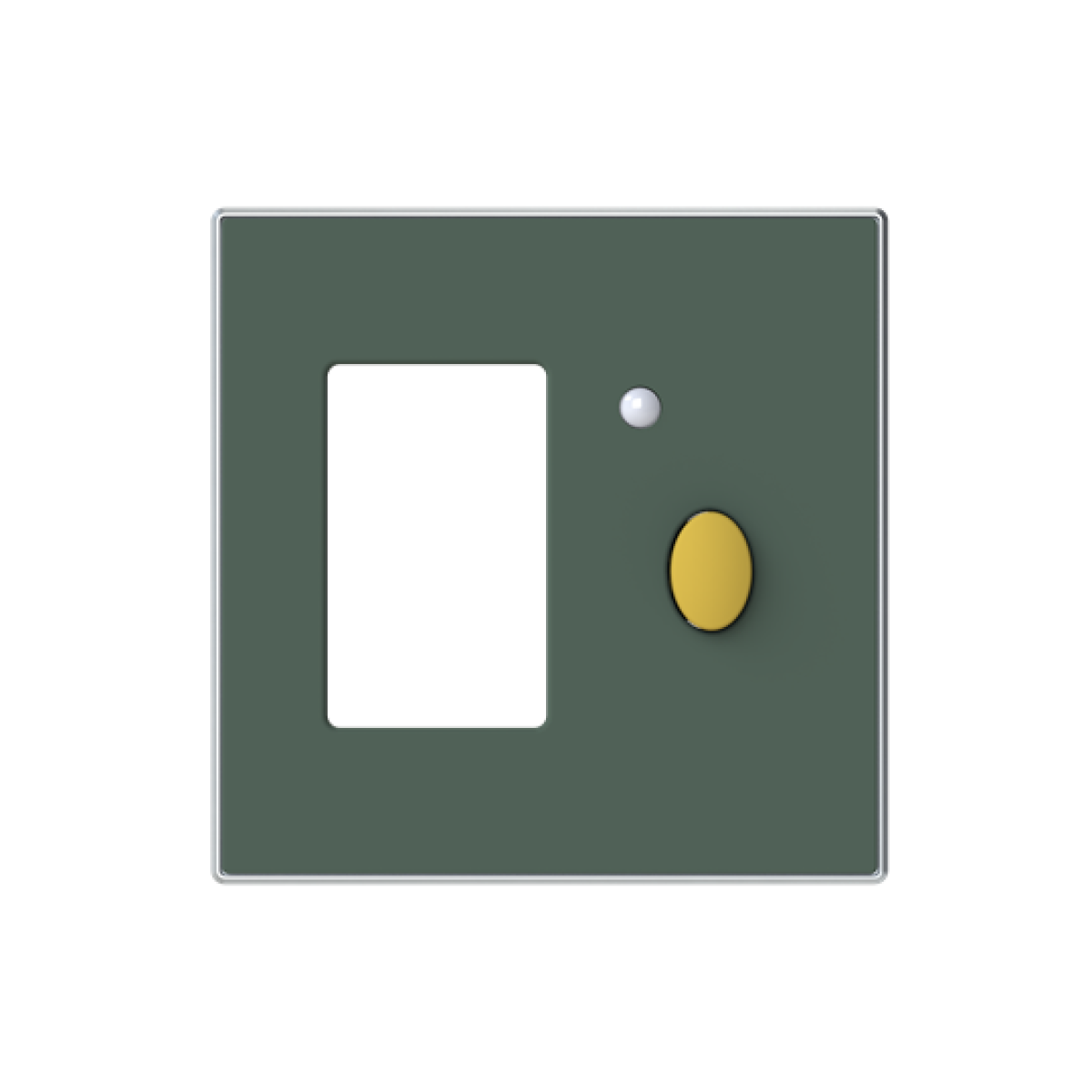 Cover plate Central cover plate Green - Sky Niessen