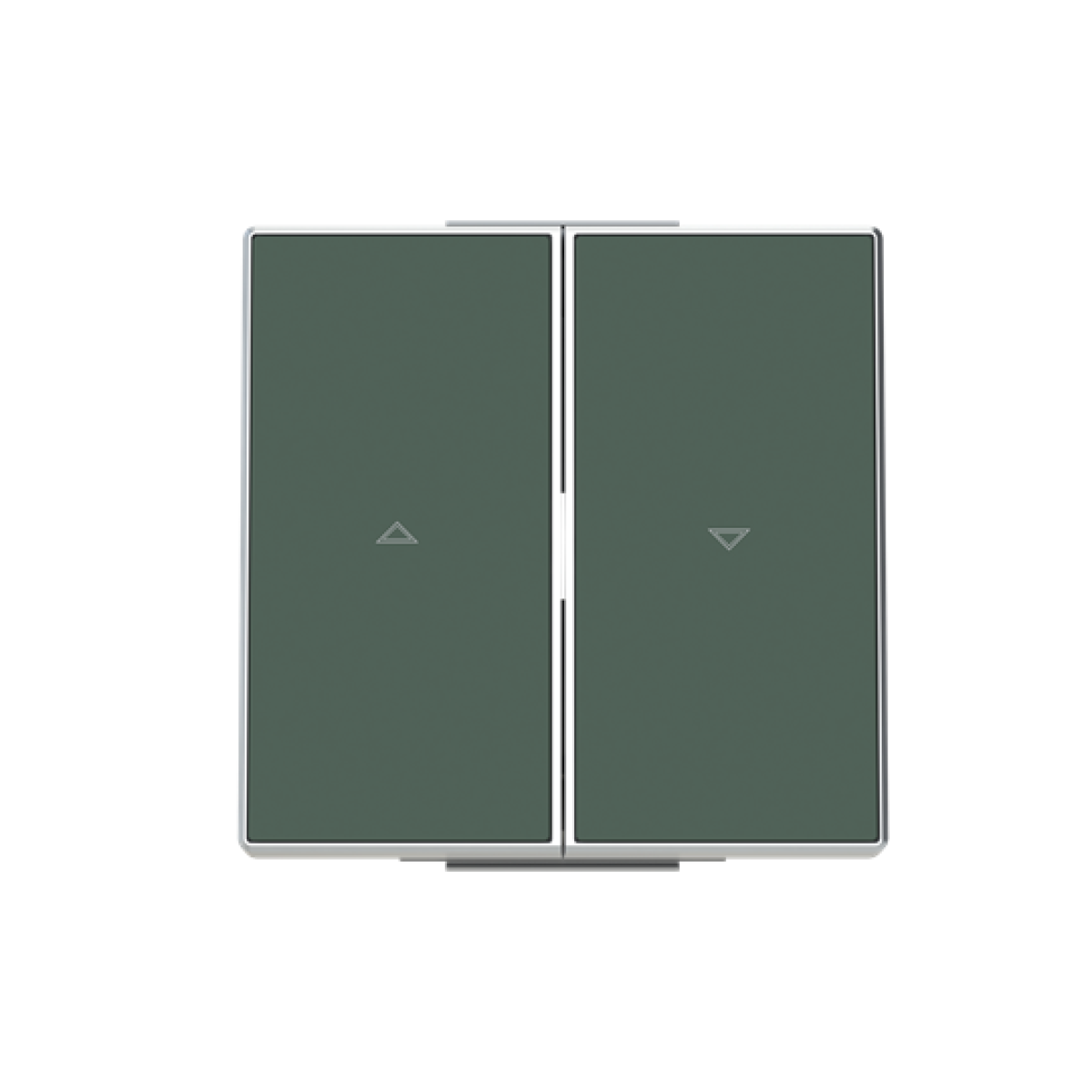 Rocker Symbol "arrows" for Venetian blind Two-part rocker Green - Sky Niessen