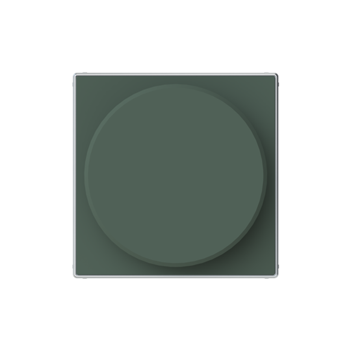 Cover plate Sound symbol for Loudness control Turn button Green - Sky Niessen