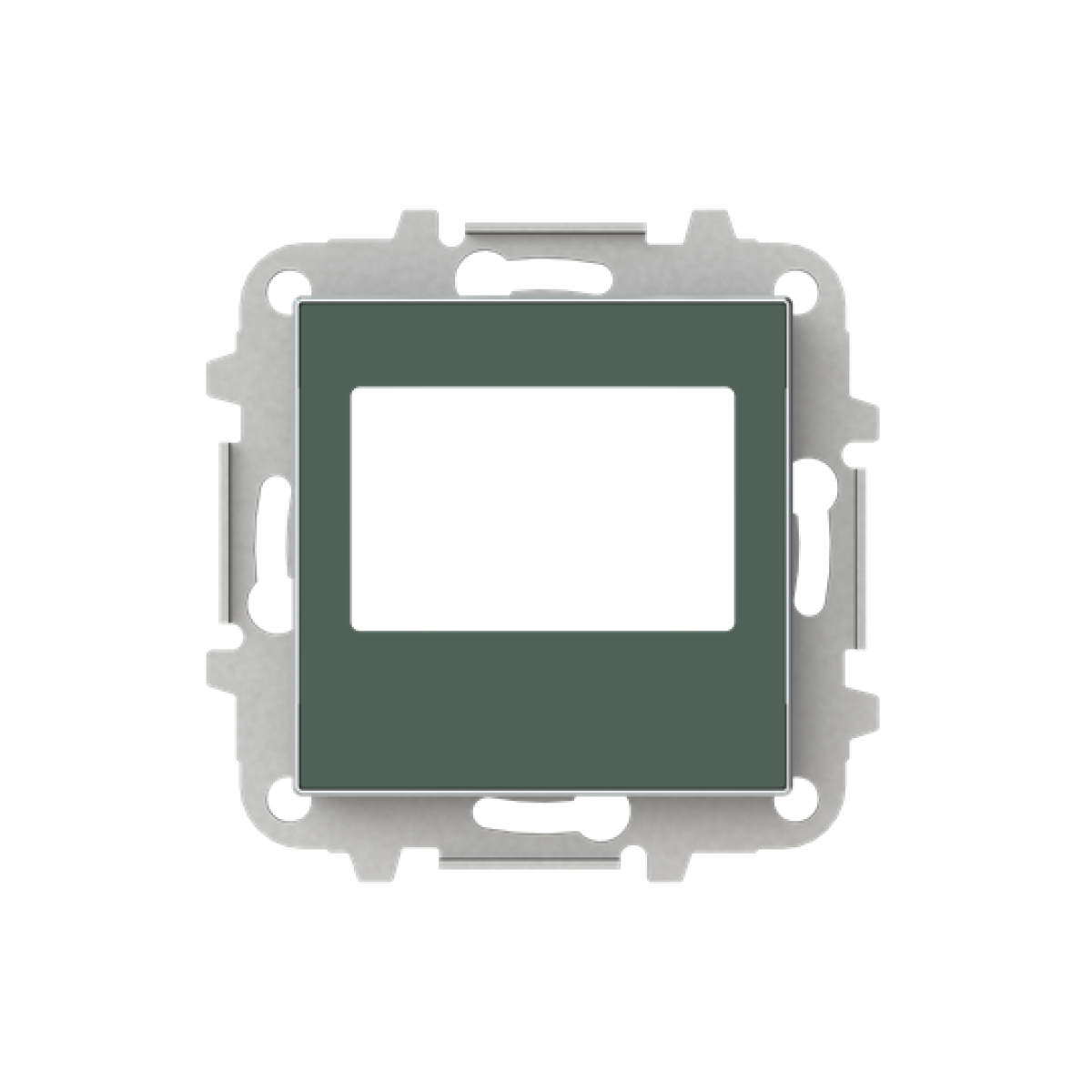 Cover plate Radio receiver Central cover plate Green - Sky Niessen