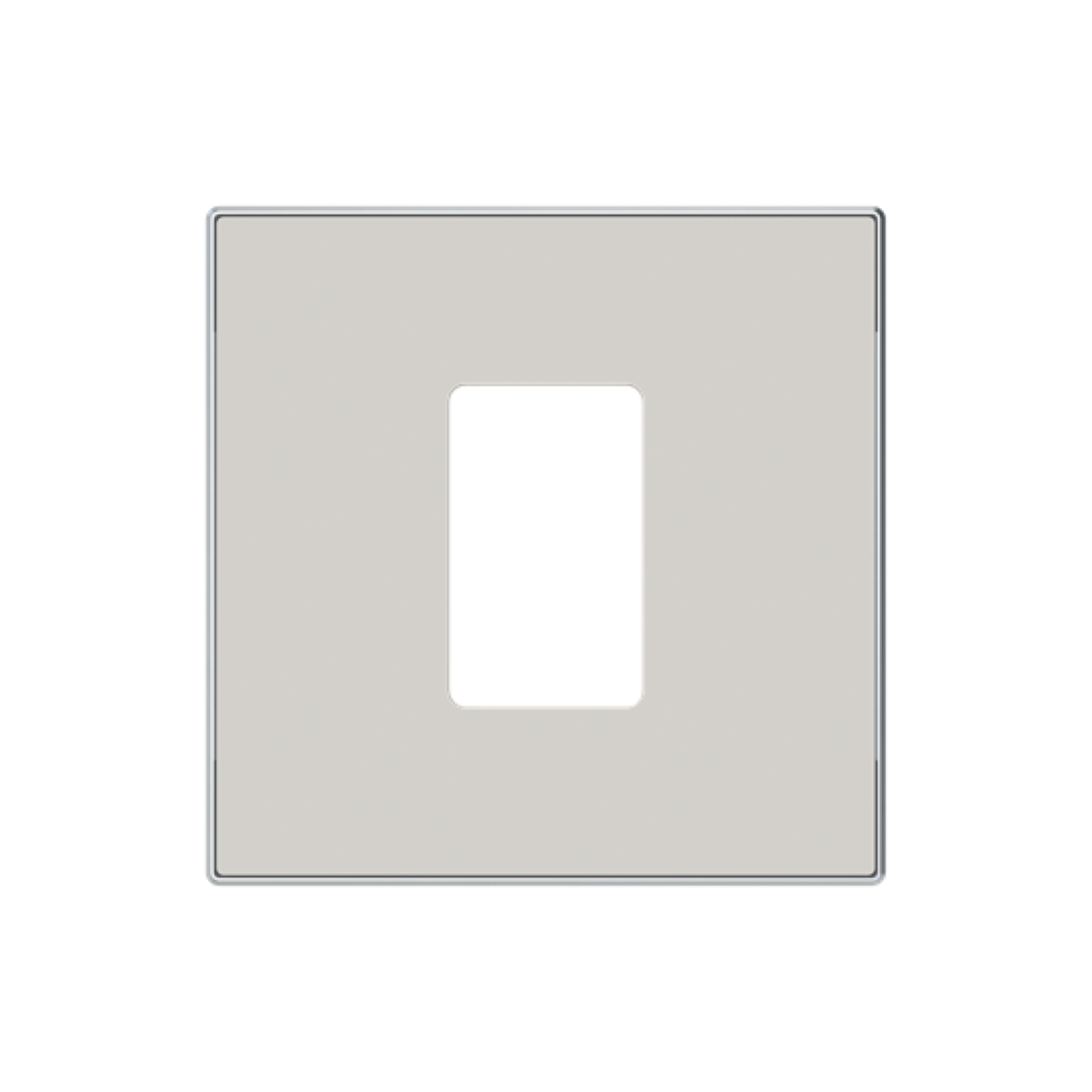 Cover plate VDI 1 gang Dune - Sky Niessen